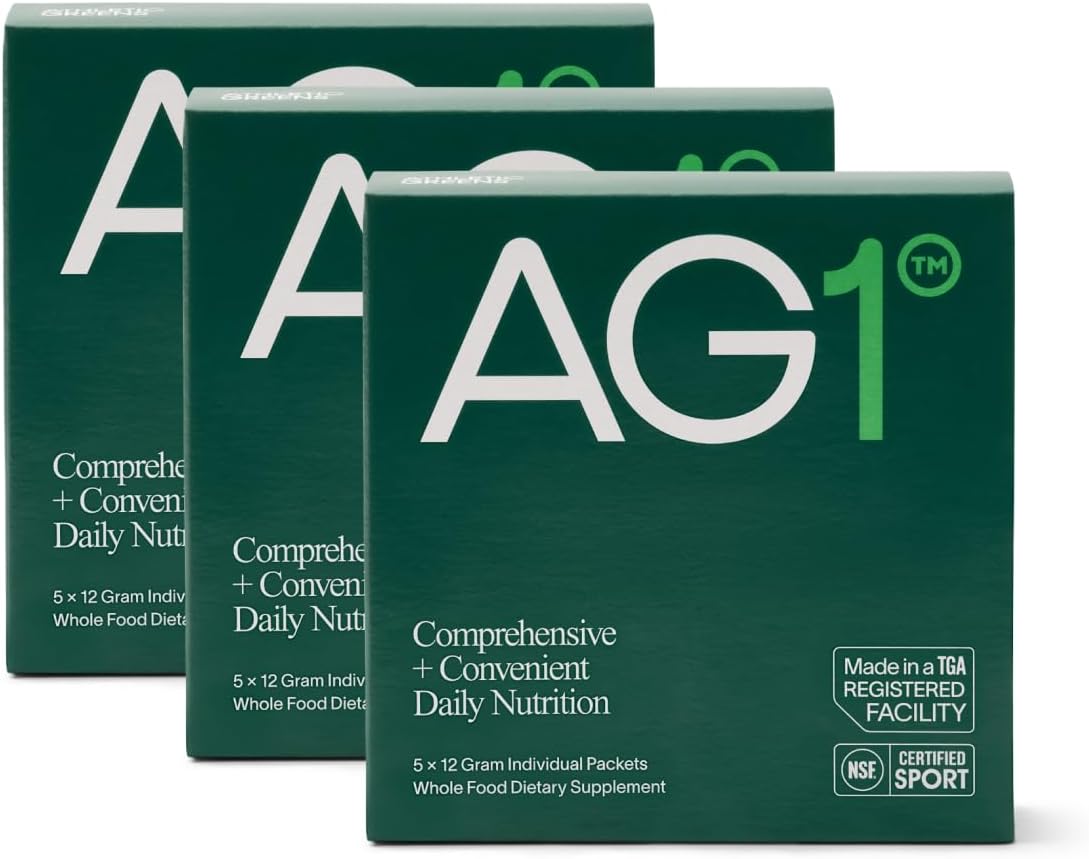 AG1 Greens Powder Supplement – Multivitamin & Probiotic Blend