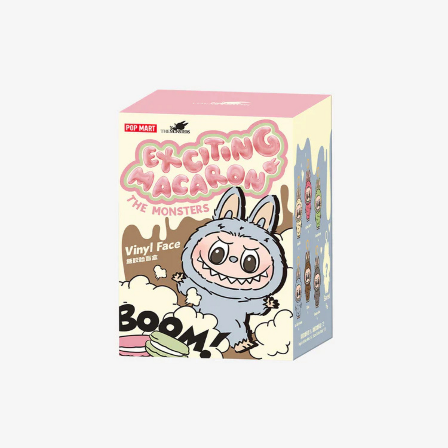 POP MART Labubu "Soymilk" Plush Keychain – The Monsters Series Vol. 1