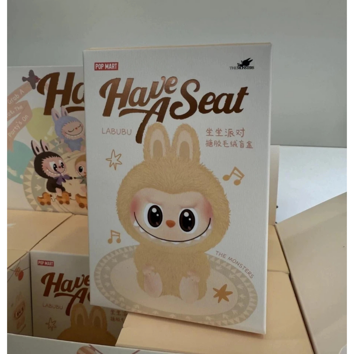 POP MART Labubu "The Monsters: Have a Seat" Vinyl Plush Blind Box – USA Authentic, Free Shipping