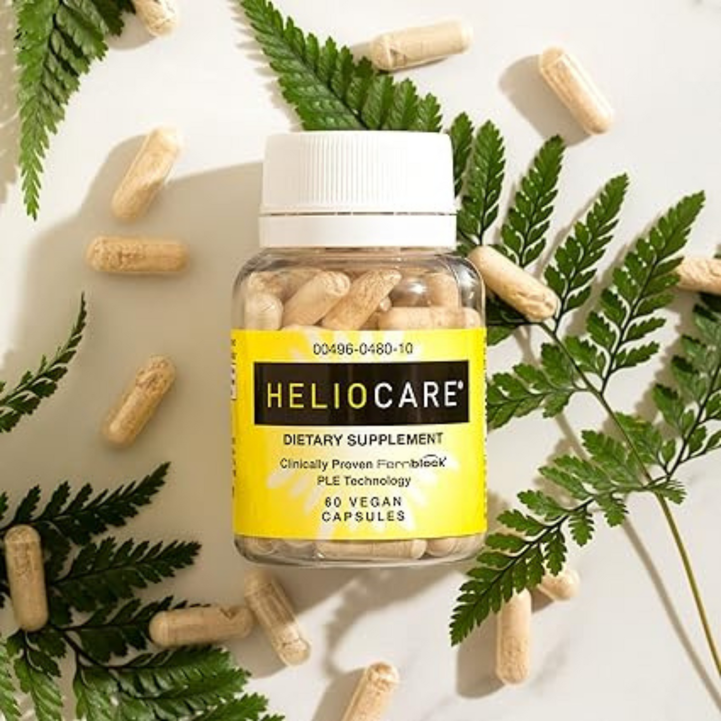 Heliocare 240mg Skin Care Dietary Supplement | Antioxidant Sun Protection | 60 Veggie Capsules