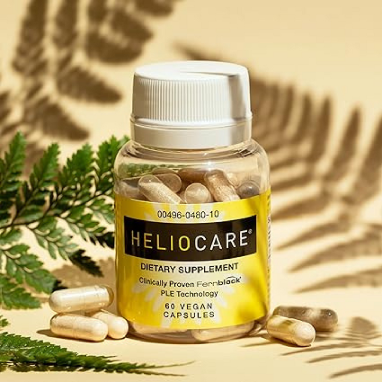 Heliocare 240mg Skin Care Dietary Supplement | Antioxidant Sun Protection | 60 Veggie Capsules