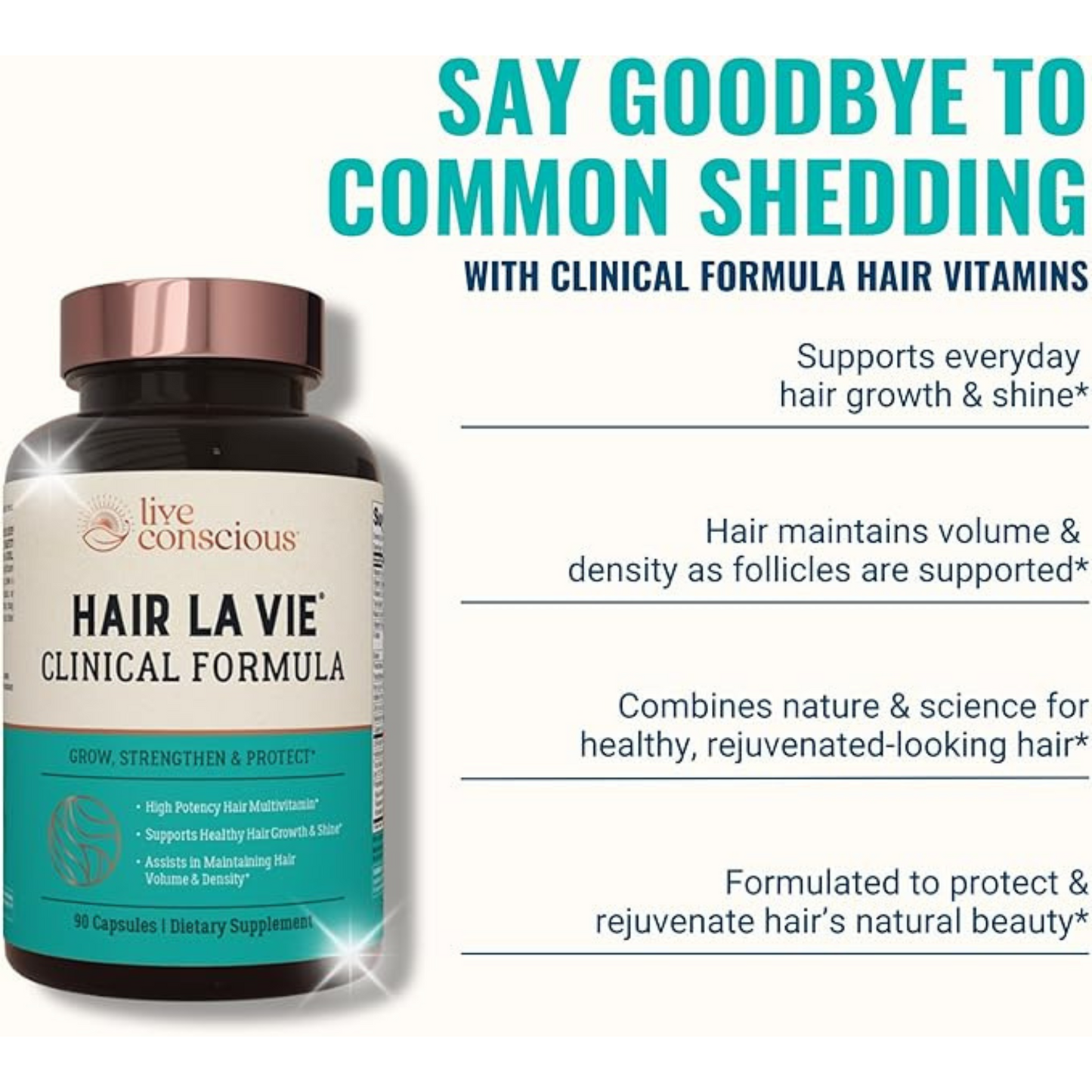 Hair La Vie Clinical+ – Advanced Hair Growth & Scalp Support Vitamins