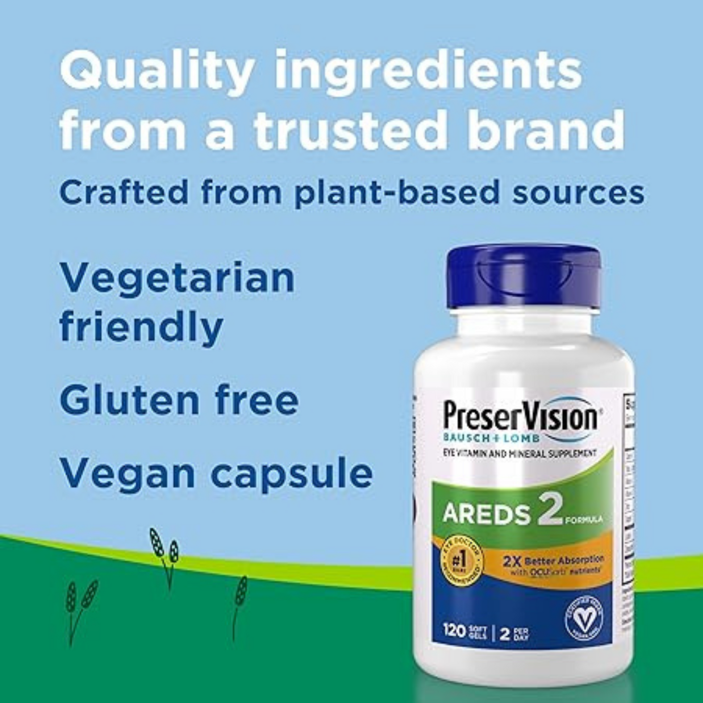 PreserVision® AREDS 2 Eye Vitamins – 120 Softgels