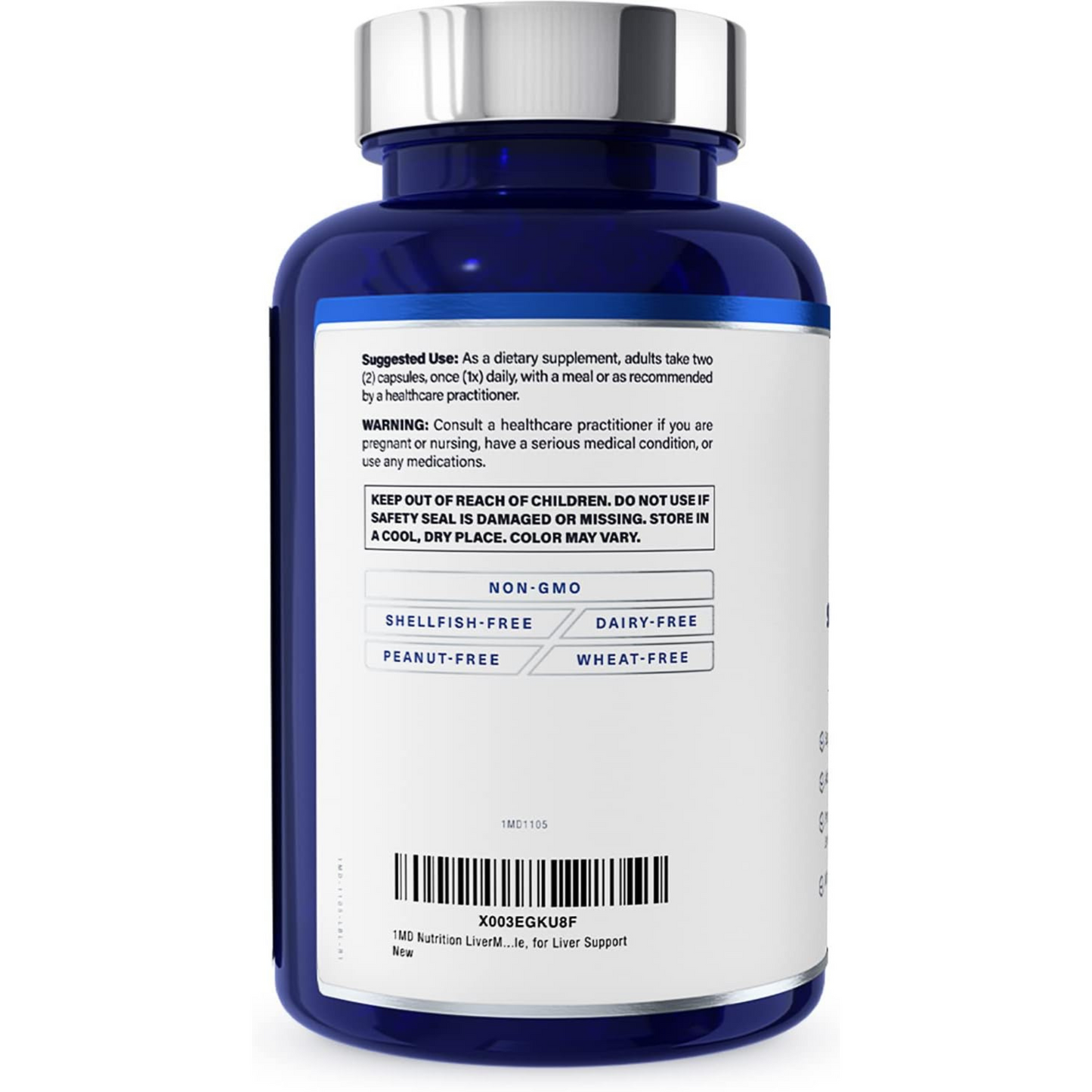 HepaGlow™ by 1MD – Advanced Liver Cleanse with NAC & Siliphos®