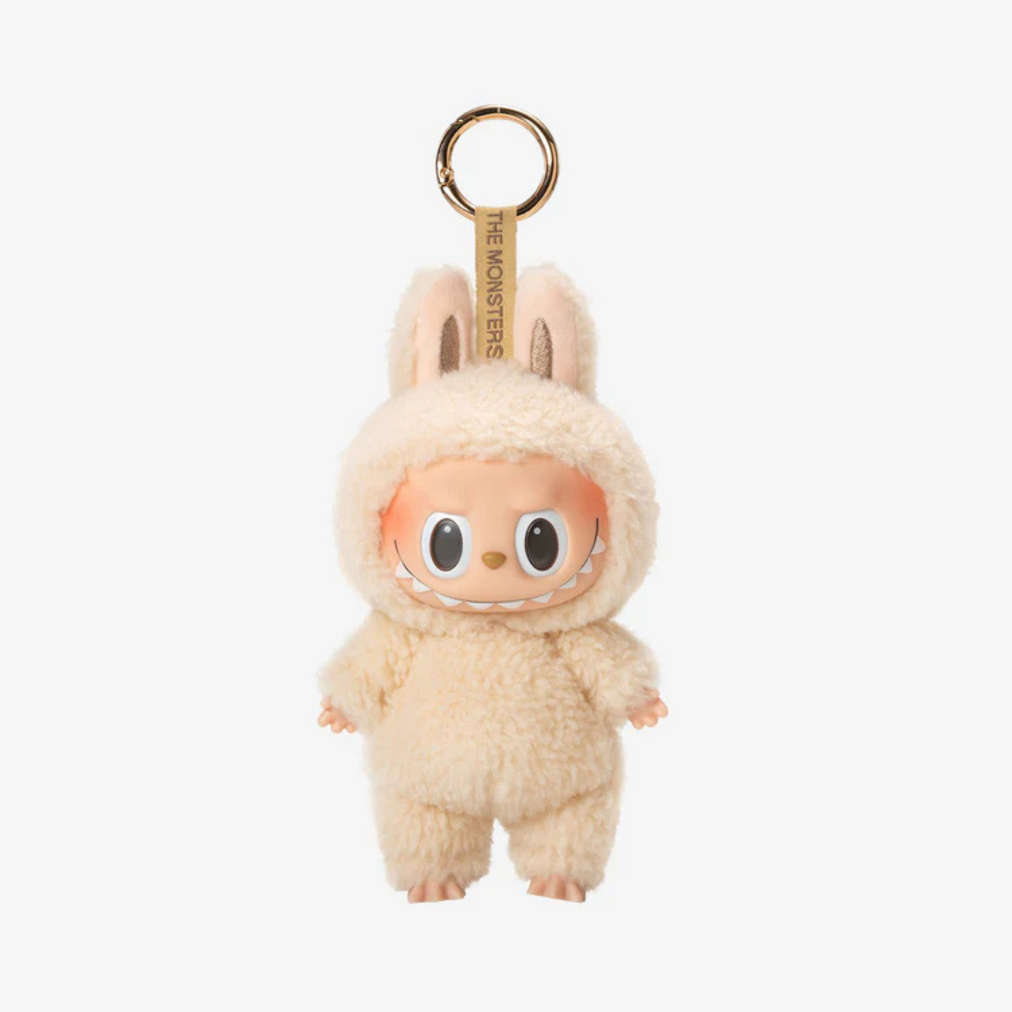 POP MART Labubu "Soymilk" Plush Keychain – The Monsters Series Vol. 1