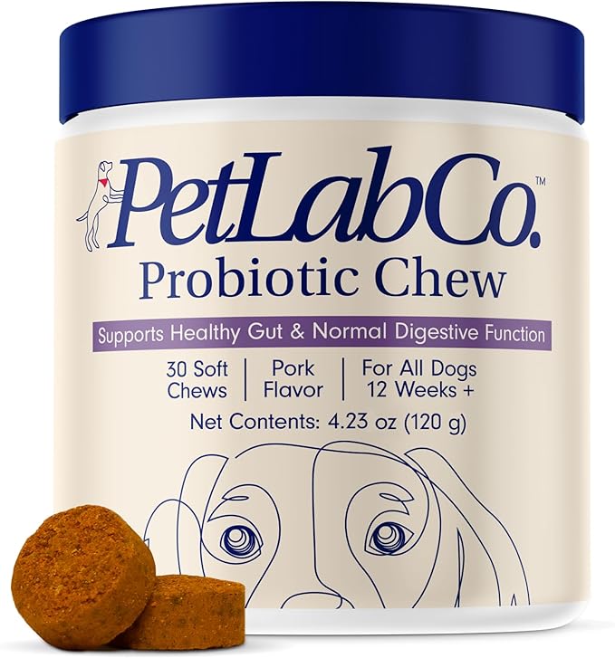 PetLab Co.® Dog Probiotic Chews – Pork Flavor – 30 ct