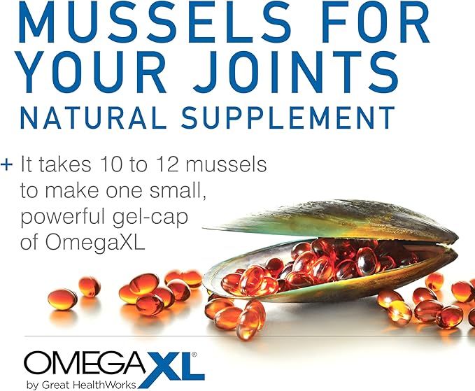 OmegaXL® Green-Lipped Mussel Formula – 300 Count