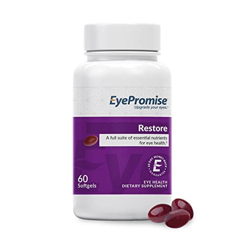 EyePromise Restore Supplement Complete Macular Health Formula - 60 Softgels