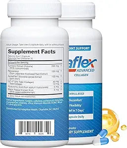 Rapid Reduction- (30 Counts) Insta Advanced Join&t Supplennent - Formula for Join=t Health, Mobility & Flexibility - with Turmeric, Resveratrol, Boswellia Serrata