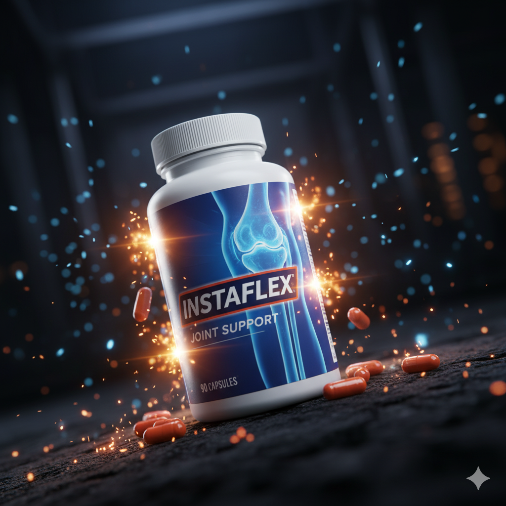 Instaflex Joint Support Supplement - Clinically Studied Joint Relief Blend of Glucosamine, MSM, White Willow, Turmeric, Ginger, Cayenne, Hyaluronic Acid - 90 Capsules