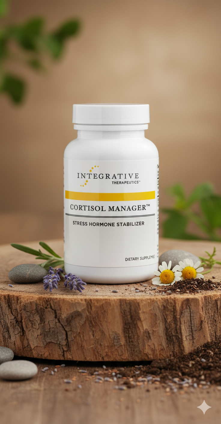Cortisol Manager 90 Tabs Integrative Therapeutics Stress Hormone Stabilizer