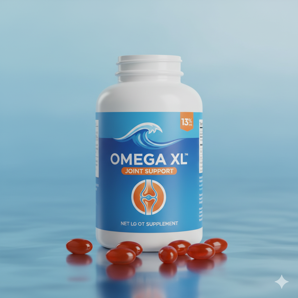 OmegaXL Joint Support Supplement - Natural Muscle 120 Count (Pack of 1)