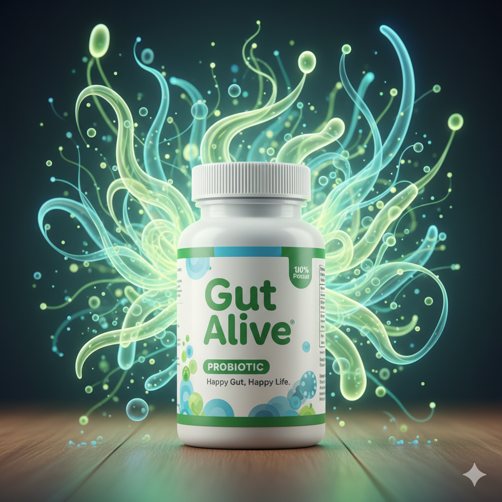 Gut Alive 60 Capsules - Natural Gut Lining Support Supplement EXP 08/2027