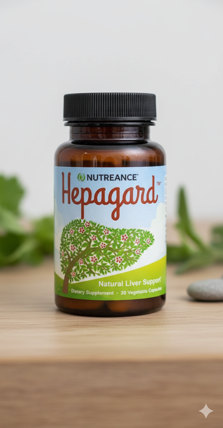 Nutreance Hepagard - Natural Liver Support with N-Acetyl Cysteine (NAC)