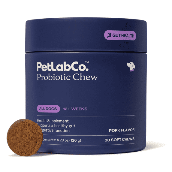 PetLab Co. Probiotic Chews, Delicious Soft Chew Probiotics For Dogs, 30 ct.