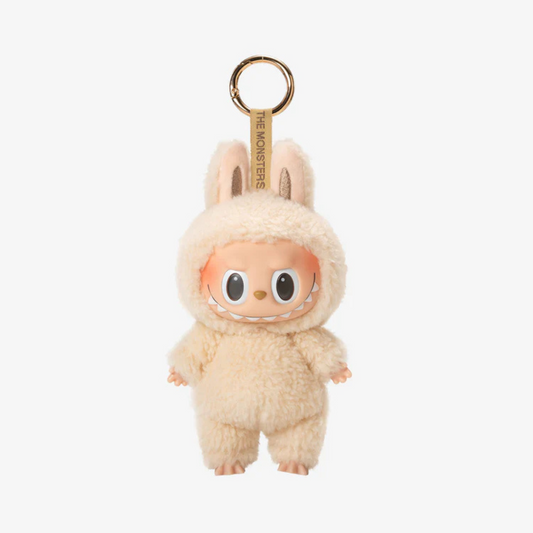 POP MART Labubu "Soymilk" Plush Keychain – The Monsters Series Vol. 1