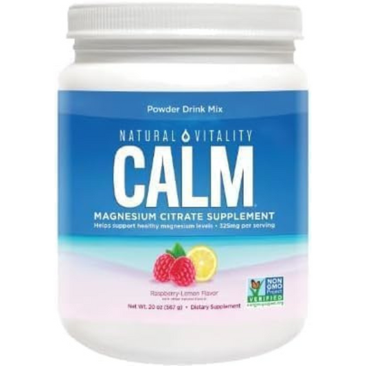 Calm & Restore™ – Raspberry Lemon Magnesium Drink Mix