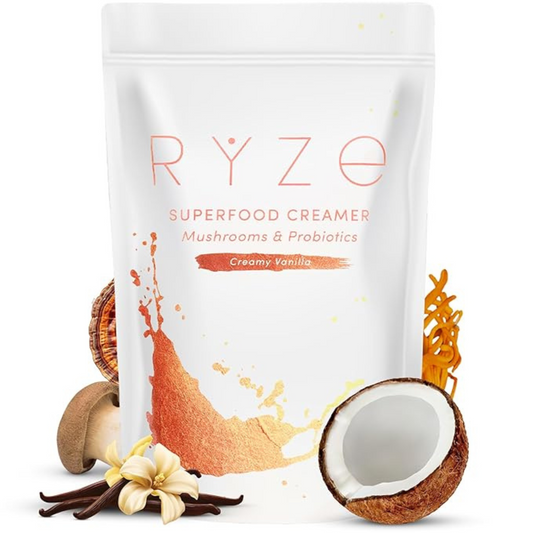 ClarityCream™ – Superfood Vanilla Creamer with Mushrooms & Probiotics