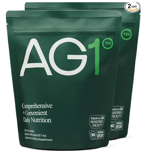 AG1 Greens Powder Supplement– Multivitamin & Probiotic Blend-2 Pack