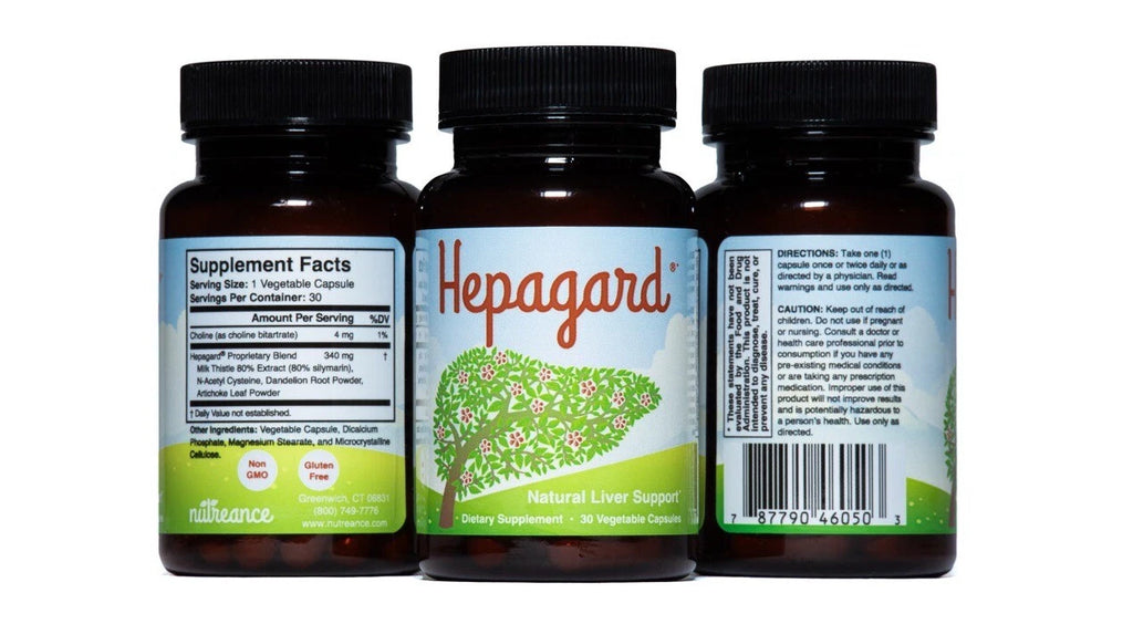 Nutreance Hepagard - Natural Liver Support with N-Acetyl Cysteine (NAC)