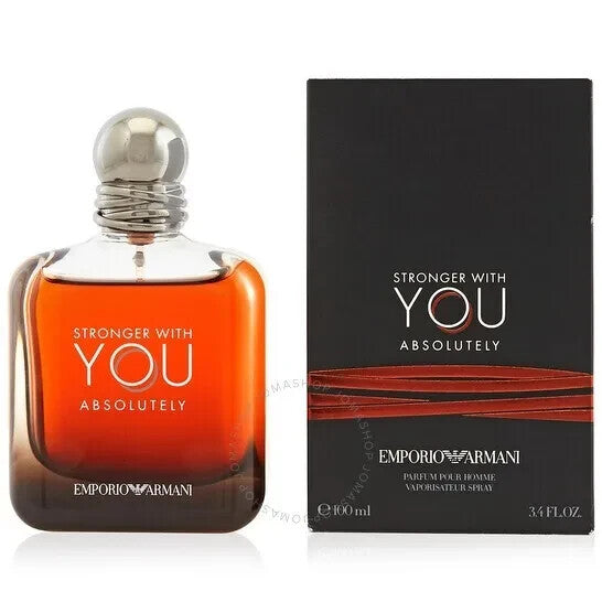 Emporio Armani Stronger With You Absolutely Parfum 100ml/3.4 Oz Perfume Men NIB