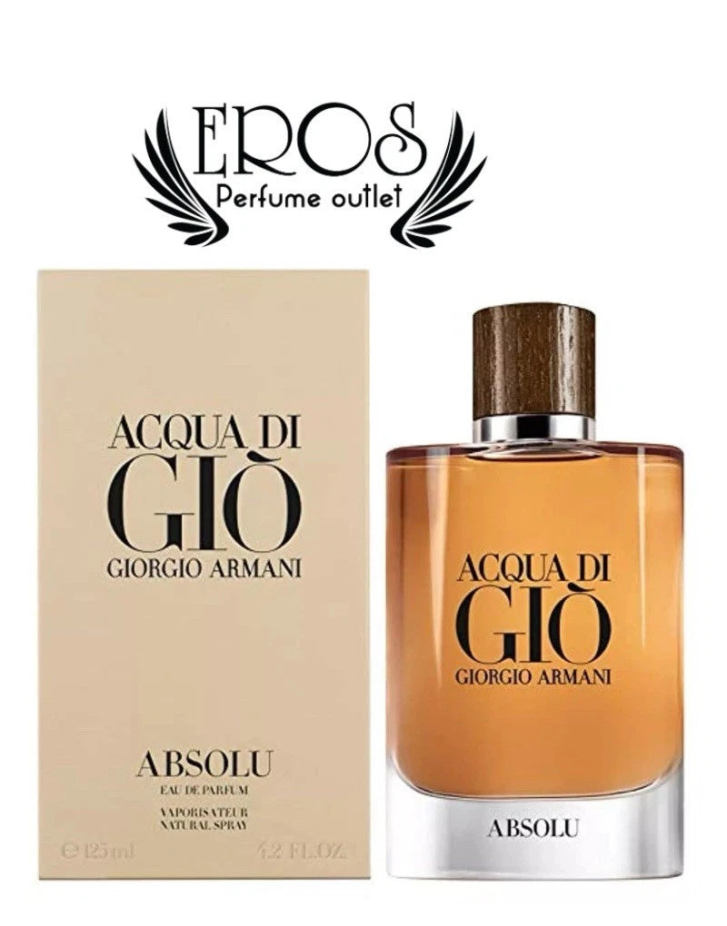 Acqua Di Gio Absolu by Giorgio Armani 4.2 oz / 125ml EDP Cologne  Men New In Box