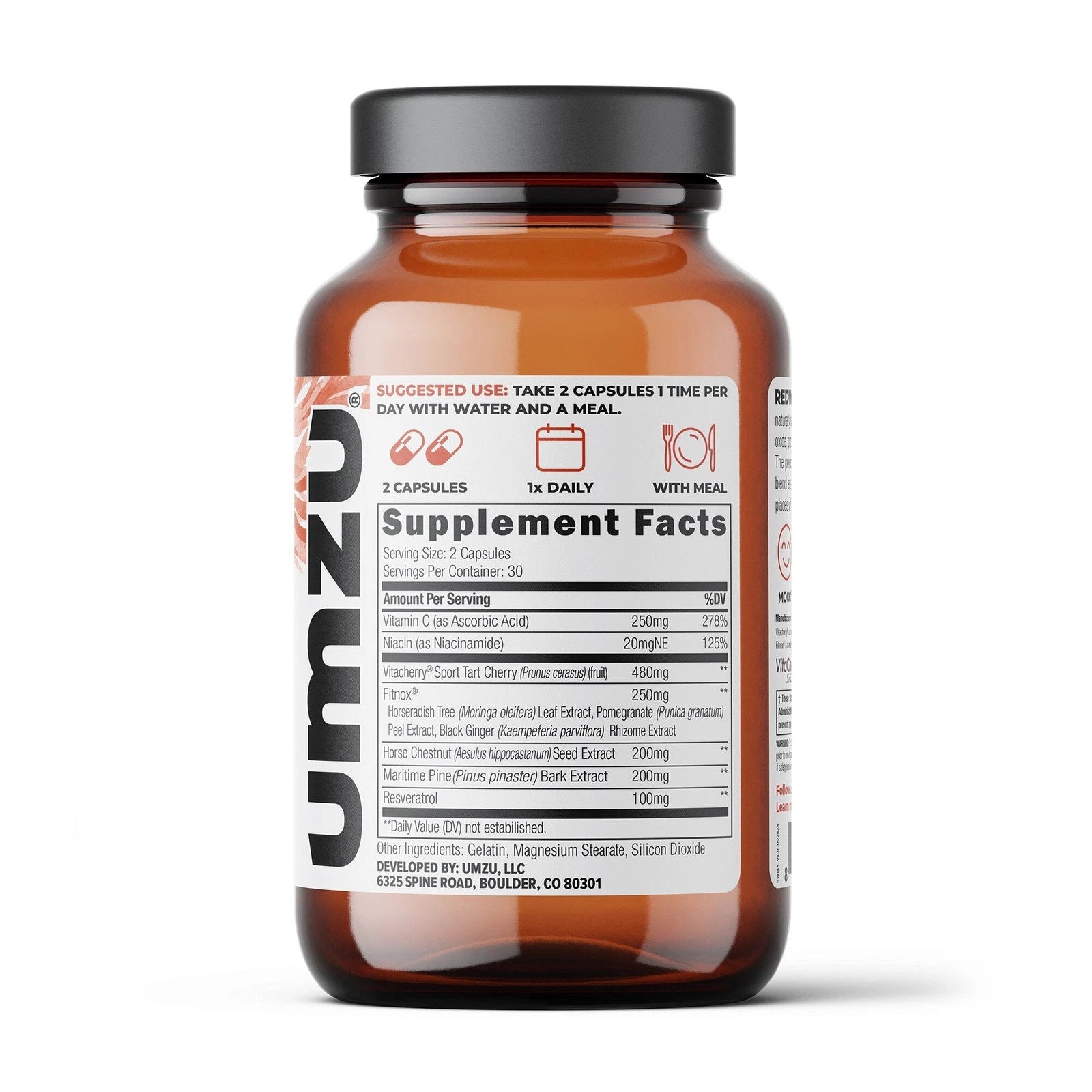 UMZU Redwood Max: Boost Nitric Oxide & Stamina