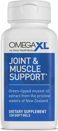 OmegaXL Joint Support Supplement - Natural Muscle 120 Count (Pack of 1)